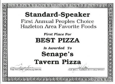 Best Pizza Award 2
